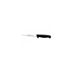 Couteau à filet de sole flexible noir 17 cm