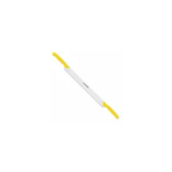 Couteau à fromage jaune 2 poignées 33 cm