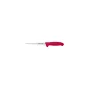 Couteau à saigner rouge 17 cm - par 6