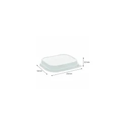 Couvercle APET pour barquette aluminium 94 cl - par 100