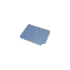 Couvercle avec encoche plexiglass transparent GN 1/2