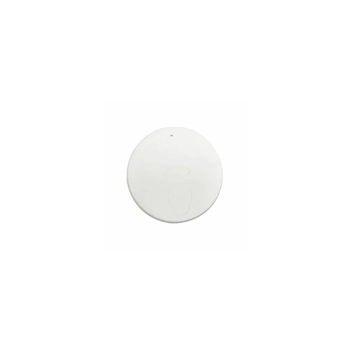 Couvercle carton blanc pour gobelets carton 100 ml - par 50