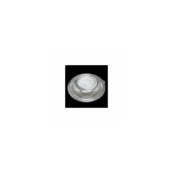 Couvercle dôme plastique transparent pour saladier rond jetable 14 cm - par 50
