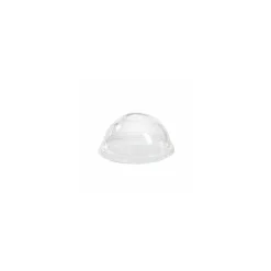 Couvercle dôme plastique transparent pour coupe à dessert 275 ml - par 50