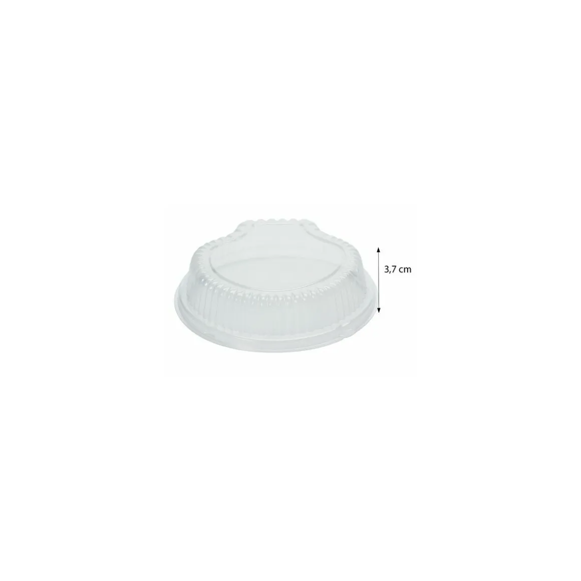 Couvercle PET pour coquille St Jacques - par 100