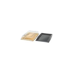 Couvercle PET pour plateau 46 x 30,5 cm - par 5