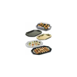 Couvercle plastique pour plat octogonal 36 x 24 cm - par 50