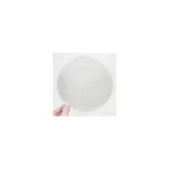 Couvercle plastique transparent pour boîte ronde plastique noire 1150 ml - par 200