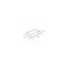 Couvercle plateau buffet transparent 36 x 25,5 cm - par 5