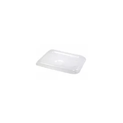 Couvercle polypropylène pour plateau 5 compartiments inox - par 12