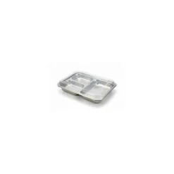 Couvercle polypropylène pour plateau 5 compartiments inox - par 12
