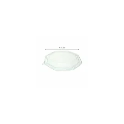 Couvercle pour assiette octogonale 83 cl - par 100