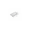 Couvercle pour barquette aluminium rectangulaire 440 ml - par 1000
