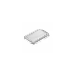 Couvercle pour barquette aluminium rectangulaire 440 ml - par 1000