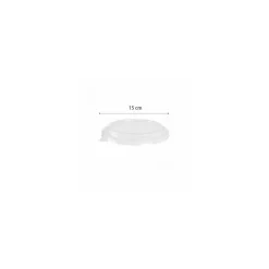 Couvercle pour bol à salade kraft 500 - 750 - 1000 ml - par 50