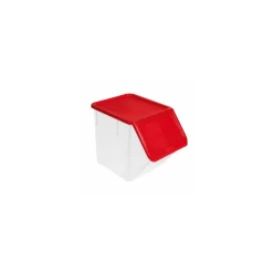 Couvercle PP pour bac à ingrédients 40L et 80L rouge