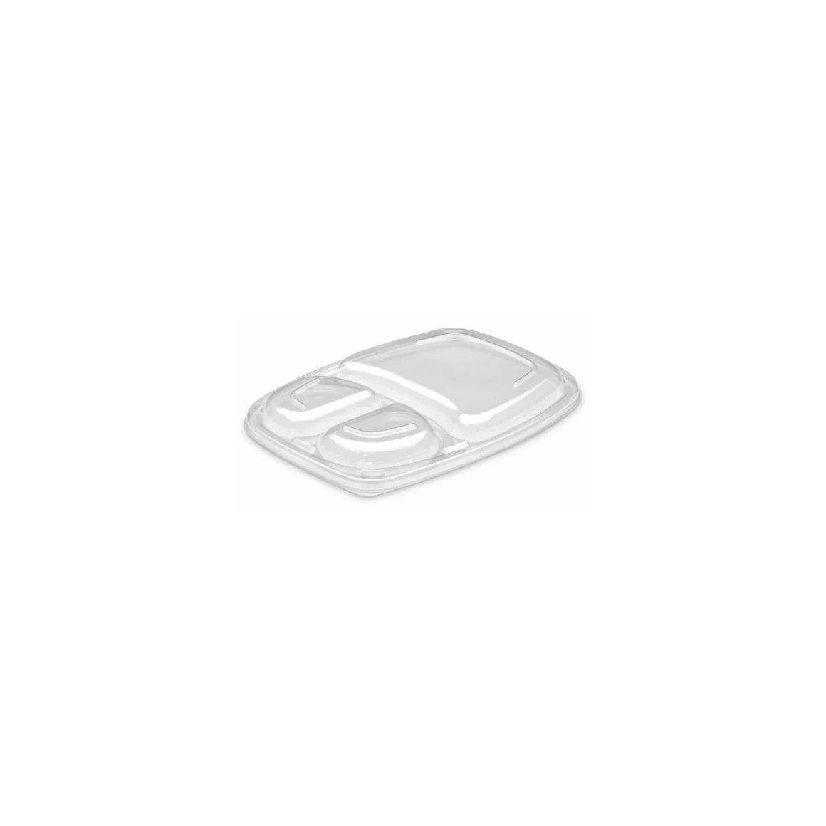 Couvercle PP pour boite Cookipack 3 compartiments - par 320