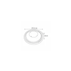 Couvercle PP pour bol scellable blanc - par 100