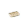 Couvercle RPET rectangulaire pour plateau 46 x 30 cm - par 50
