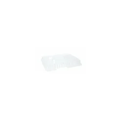 Couvercle transparent PLA pour plateau repas 5 compartiments 29 x 22,4 cm - par 50