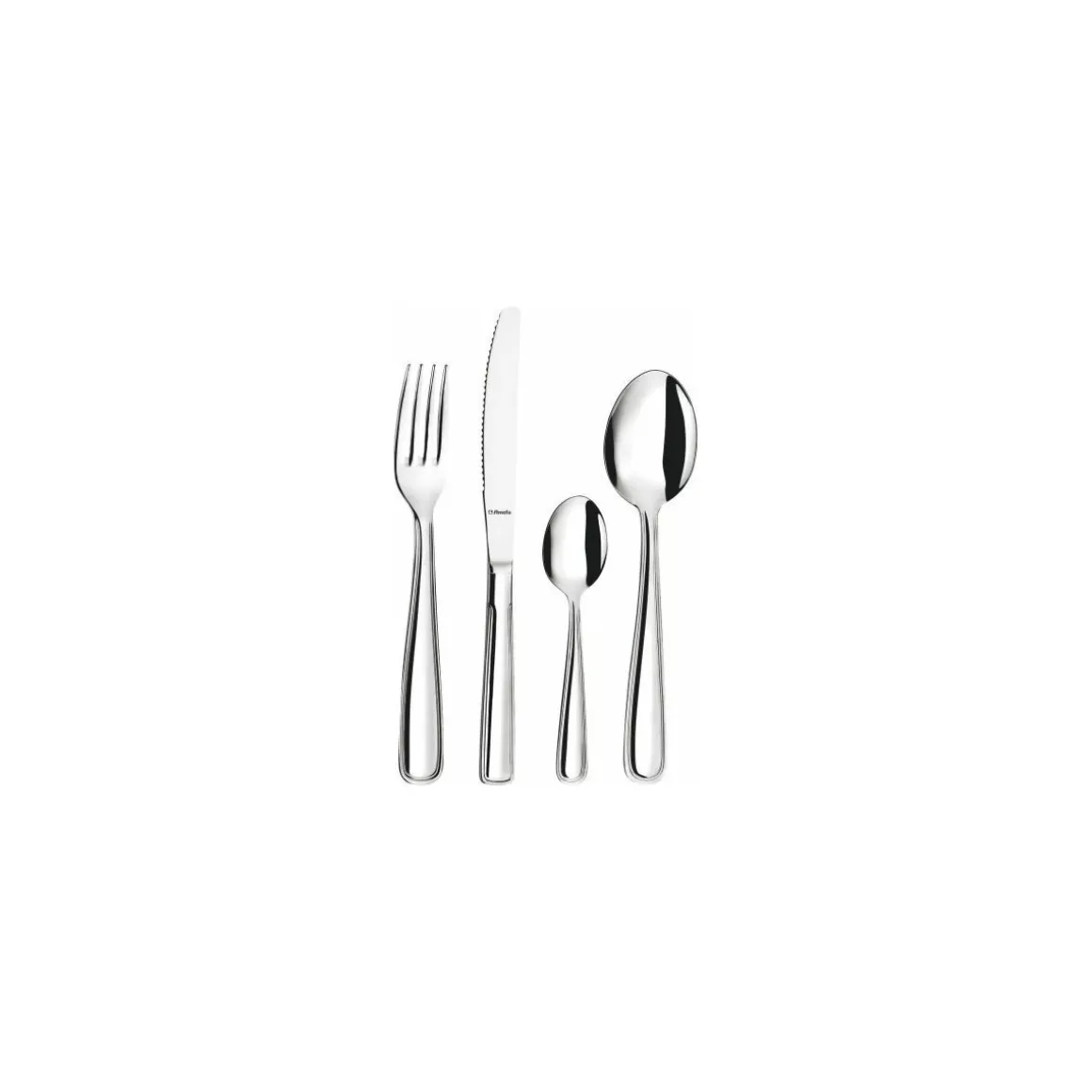 Cuillère de table inox double filet - par 12