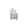 Cuiseur gaz cuve carrée 200 L vidange avec régulation thermostat