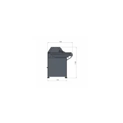 Cutter horizontal sur socle C50 400V triphasé