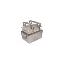 Daubière 18 pieds en fonte d'aluminium