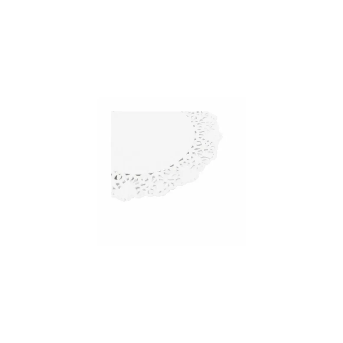 Dentelle blanche Ø 26 cm - par 250