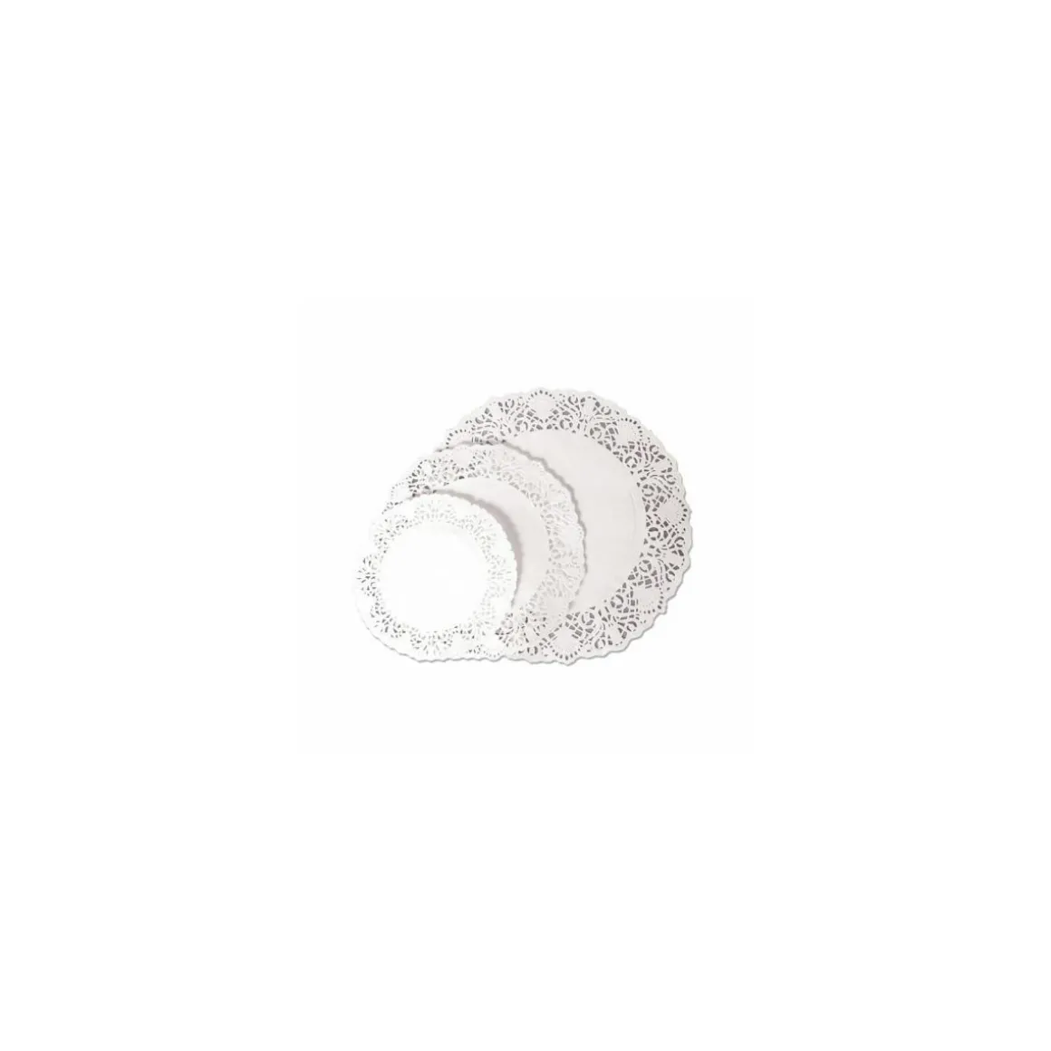Dentelle blanche Ø 18 cm - par 250