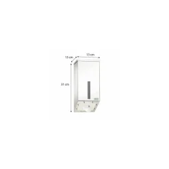 Distributeur inox PM pour charlottes, couvre-chaussures et vrac