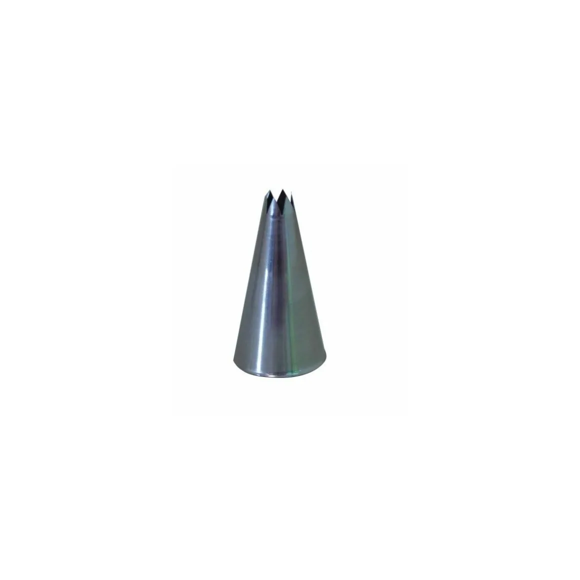 Douille cannelée 6 dents inox