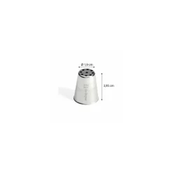 Douille à nid 9 trous inox ø 2 cm