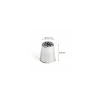 Douille russe à fleur 257 inox ø 2,6 cm