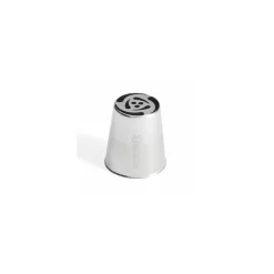 Douille russe à fleur 242 inox ø 2,6 cm