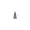 Douille unie inox ø 0,6 cm