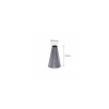 Douille unie inox ø 0,8 cm