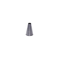 Douille unie inox ø 0,8 cm