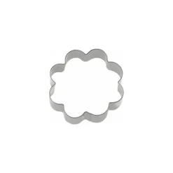 Emporte pièce inox rosace 5 cm