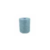 Ficelle polyester blanche et bleue 2,5/1 - par 1 kg