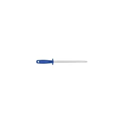 Fusil à aiguiser poissonnier bleu mèche ovale 30 cm