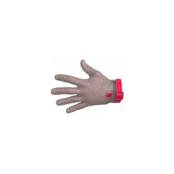 Gant cotte de mailles sangle réversible rouge M