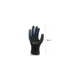 Gant nitrile noir L - par 200