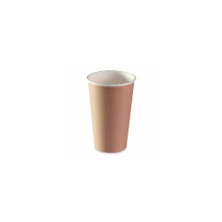 Gobelet à café en carton brun 450 ml - par 50