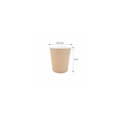 Gobelet à café en carton 17,5 cl - par 50