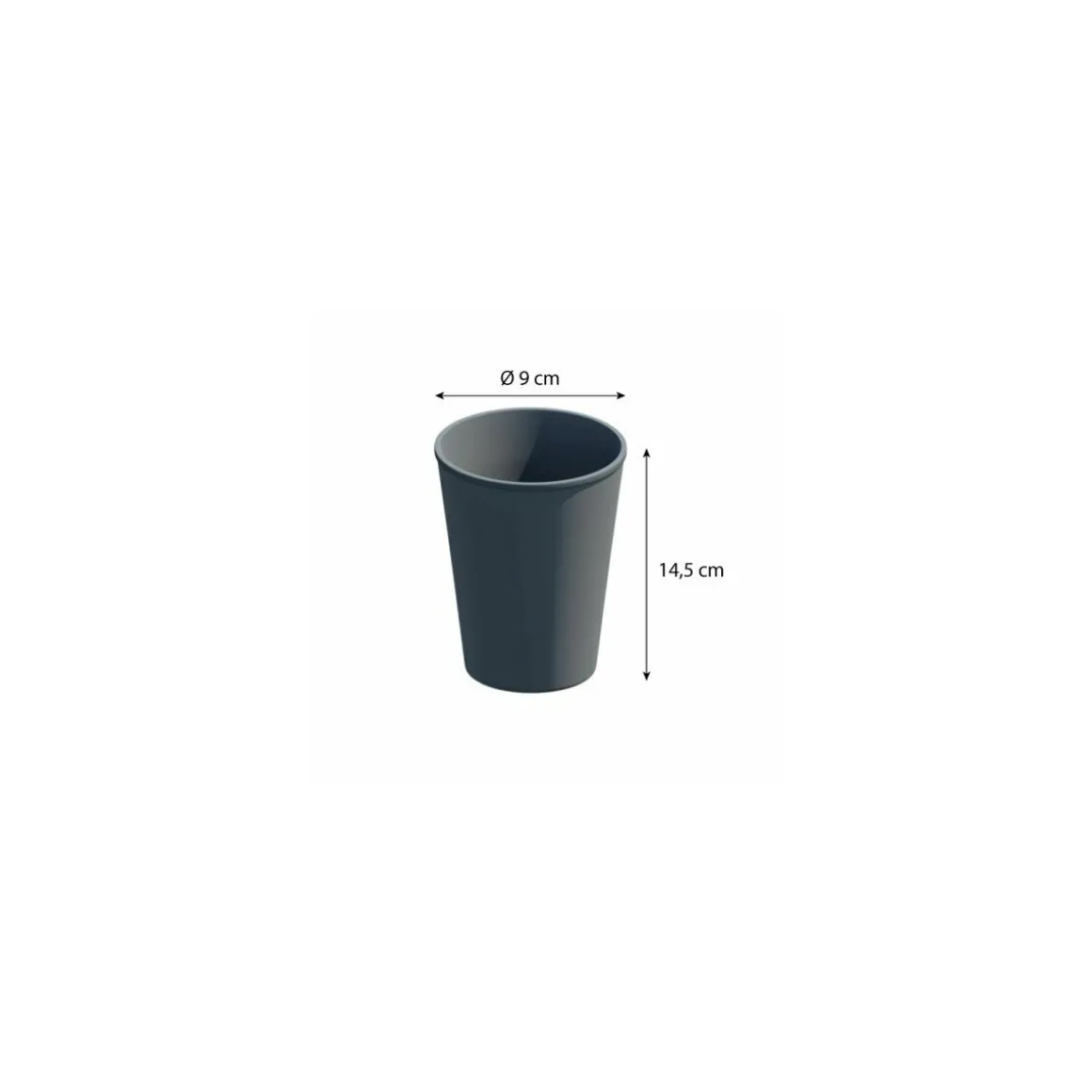 Gobelet double paroi réutilisable 40 cl - par 48