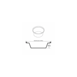 Godet aluminium plissé 106 ml - par 100