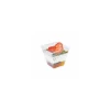 Grande verrine pyramide plastique transparente 200 ml - par 50
