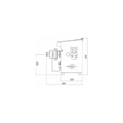 Hachoir réfrigéré DRC CR82 Multi monophasé
