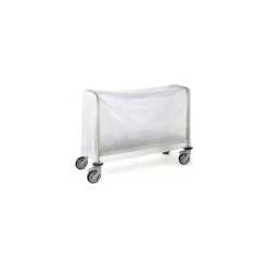 Housse PVC pour chariot env. 180 assiettes 103,5 x 41 x 62 cm